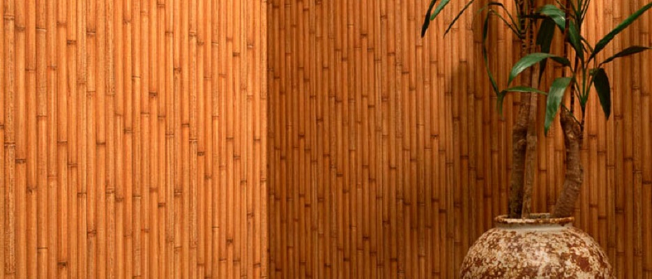 Бамбуковые обои – экзотика в восточном стиле